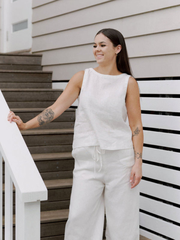 PURE LINEN TOP - Image 4