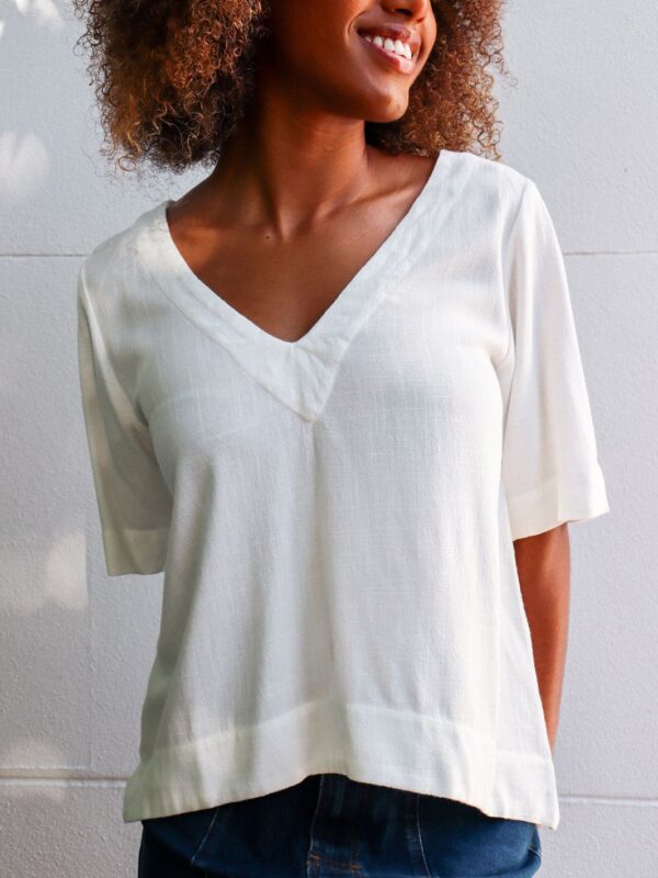 MAYA LINEN TOP - Image 6