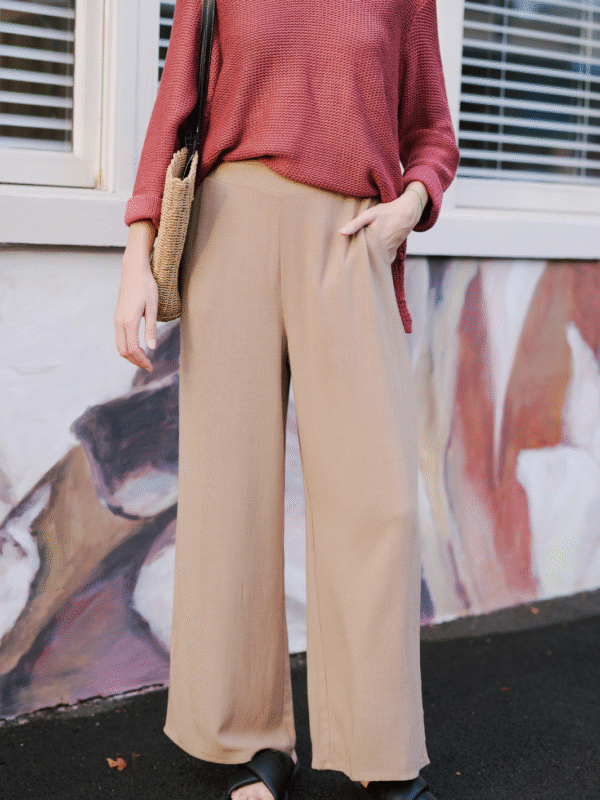 F/L CRISP WIDE LEG