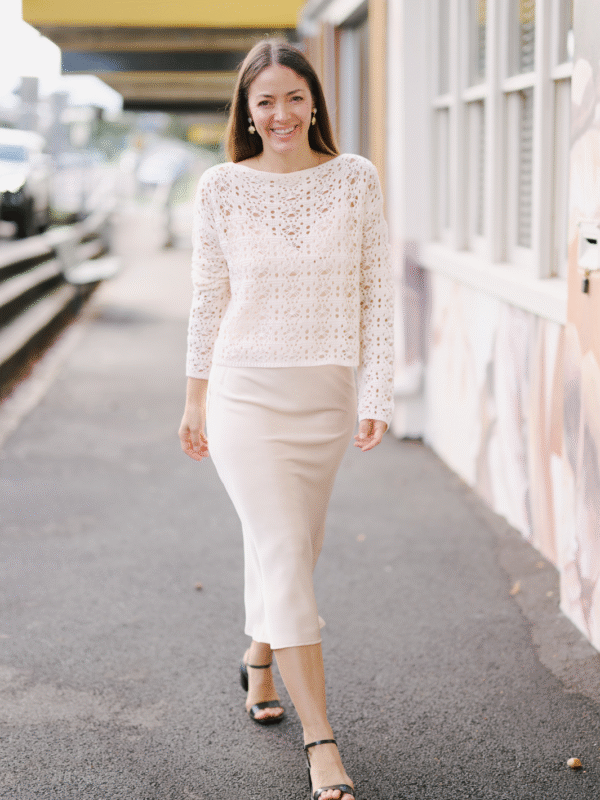 PERLA SATEEN MIDI
