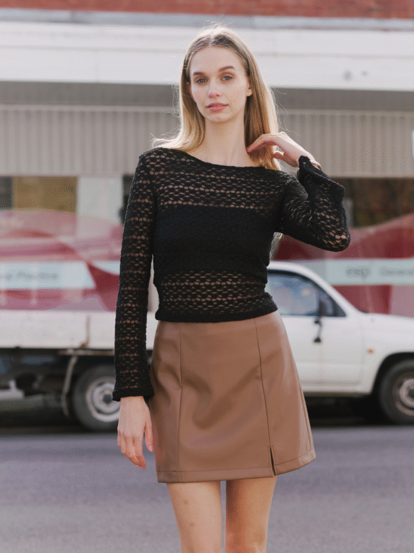 PIA LACE L/S TOP - Image 2