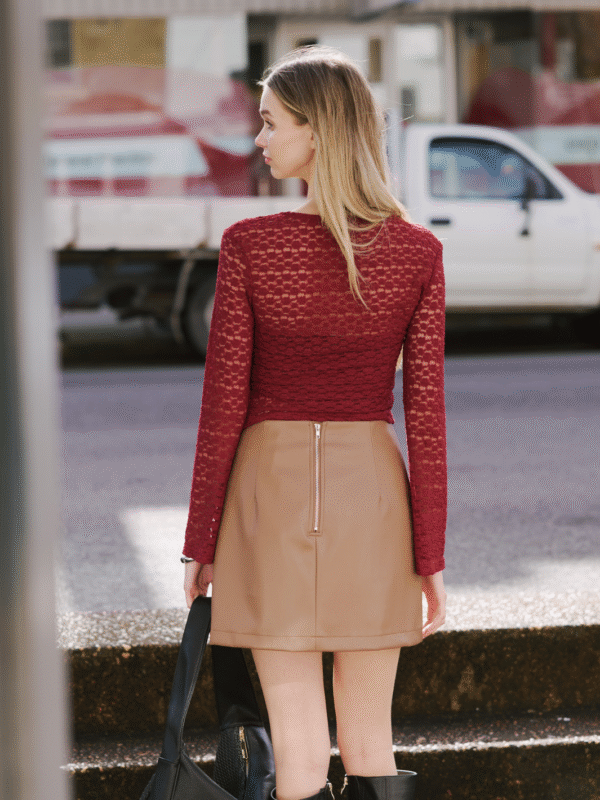 PIA LACE L/S TOP - Image 3