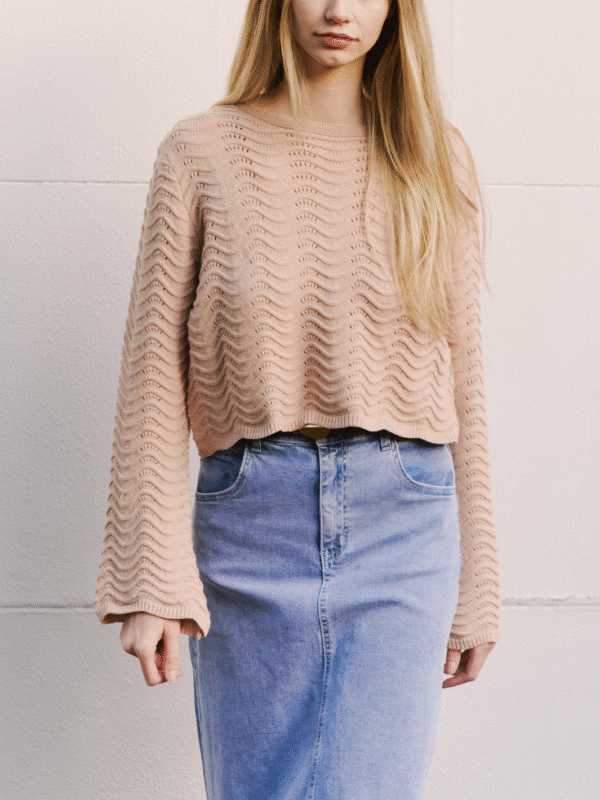 OYSTER CROP KNIT / KT17308 - Image 5