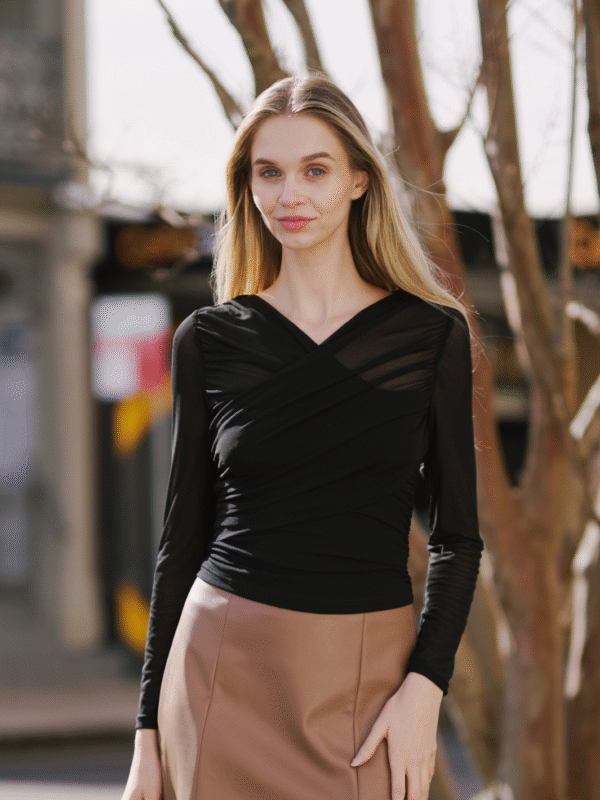 MIRANDA MESH L/S TOP - Image 2