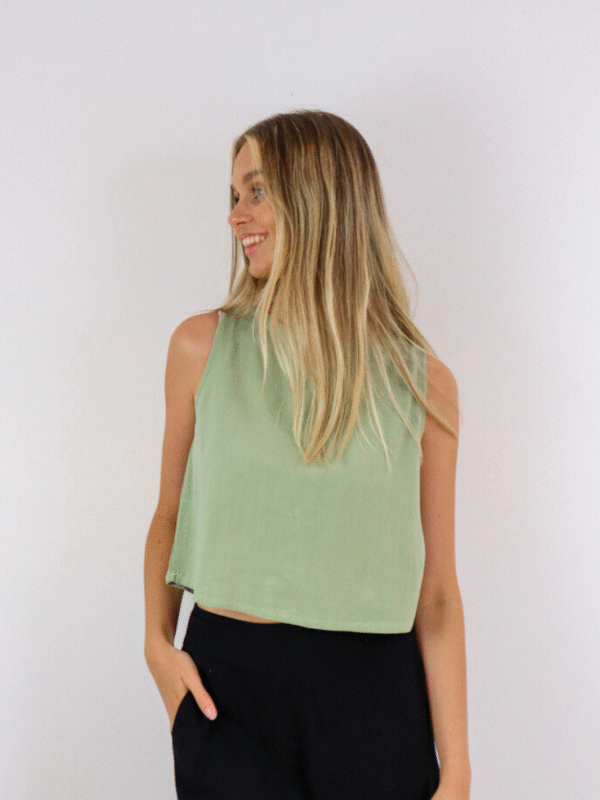 COCO LINEN TOP - Image 8